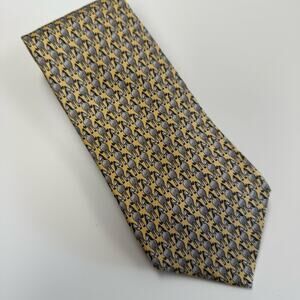 Hermes Silk Horse Tie